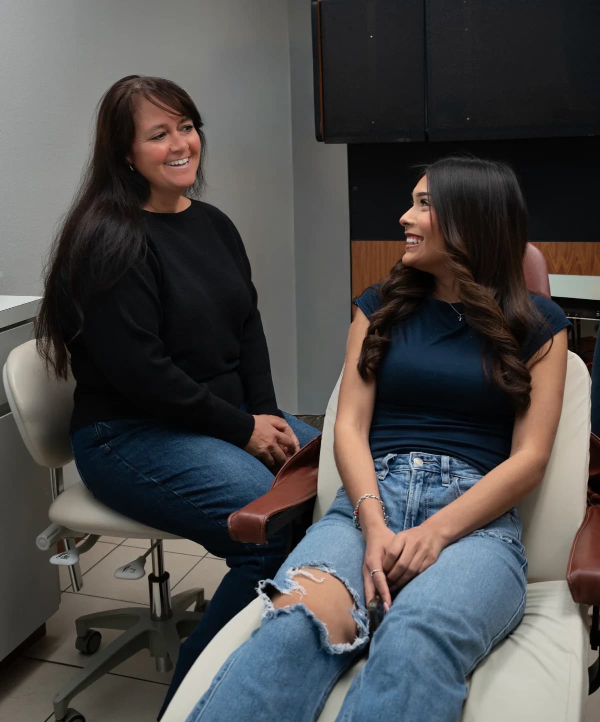 Patient consultation at South Austin Dental